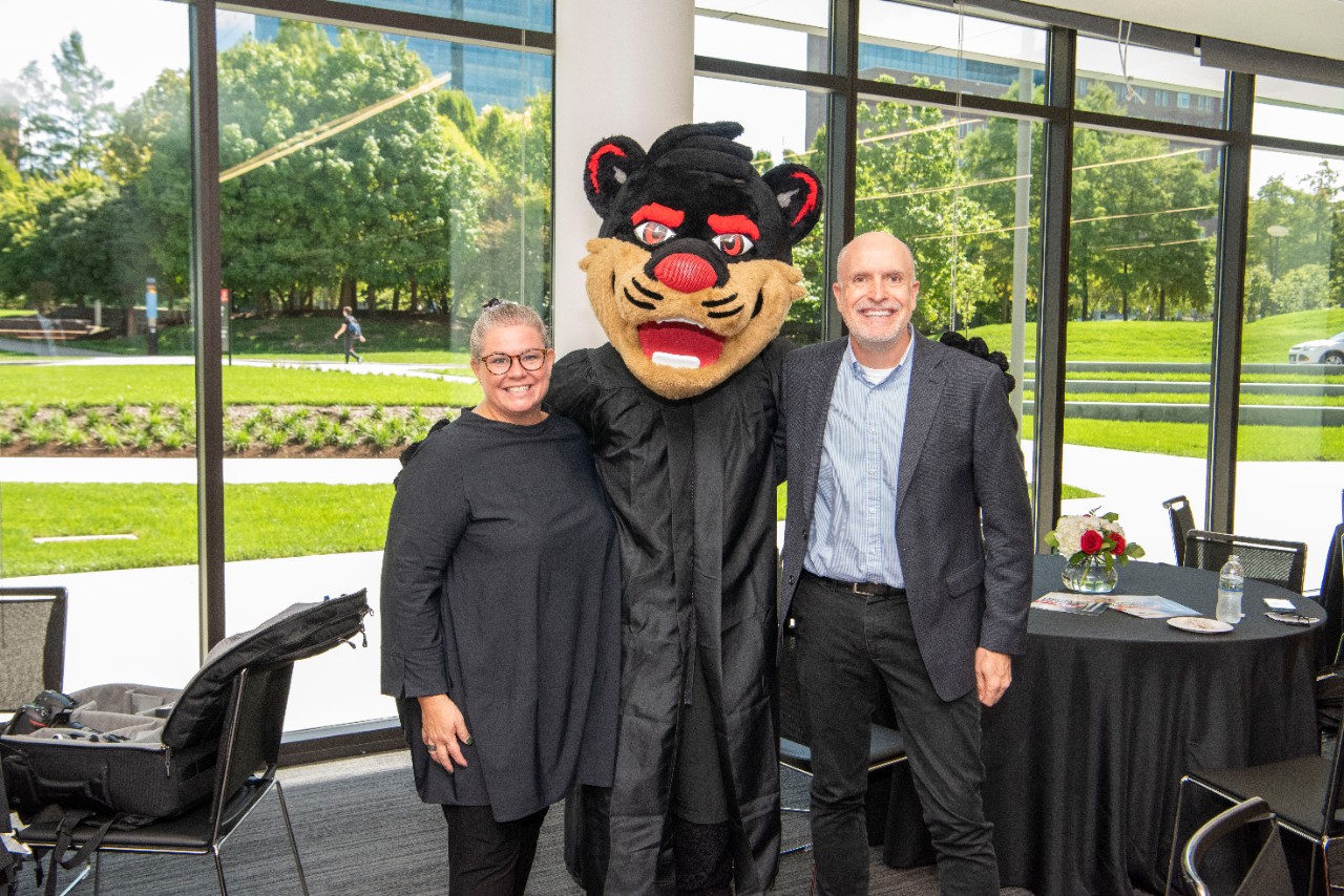 People enjoyed themselves during the Opening Ceremony at the new College of Law building Tuesday September 13, 2022. Photos by Joseph Fuqua II 